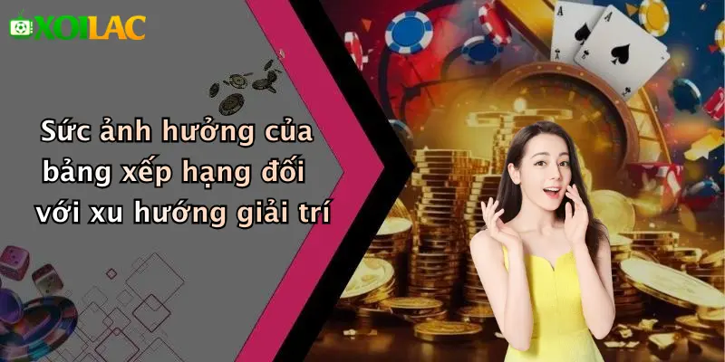 Sức ảnh hưởng của bảng xếp hạng đối với xu hướng giải trí