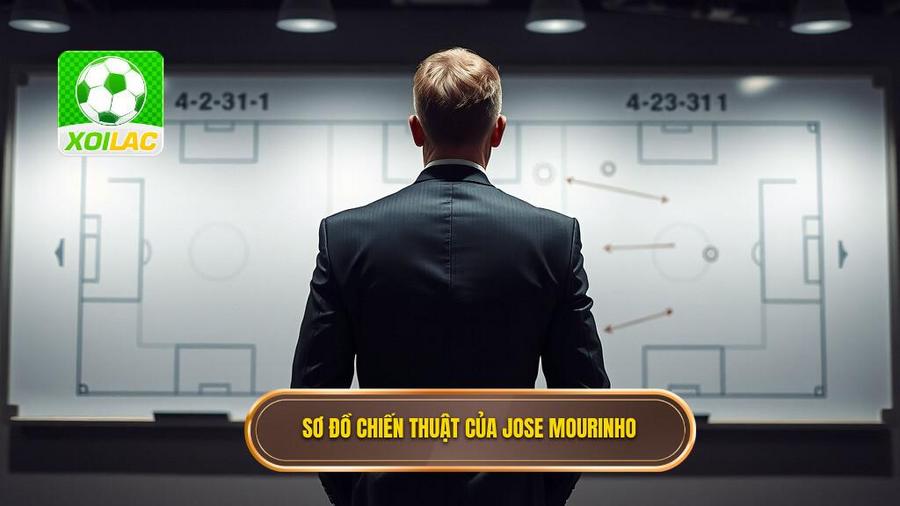 Chiến thuật Jose Mourinho: Nghệ thuật thực dụng và di sản của "Người Đặc Biệt" 3 Các sơ đồ chiến thuật Jose Mourinho thường xuyên sử dụng