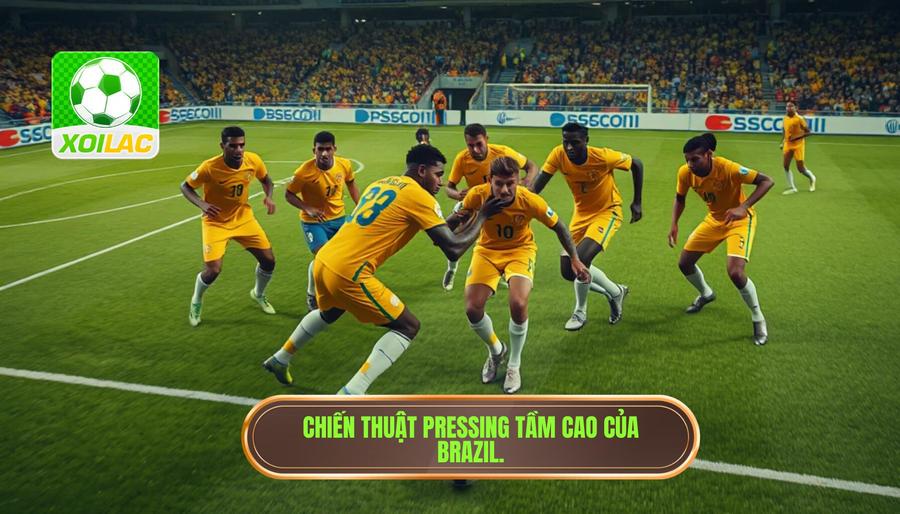 Tại sao Brazil pressing cực mạnh từ đầu trận lại hiệu quả?